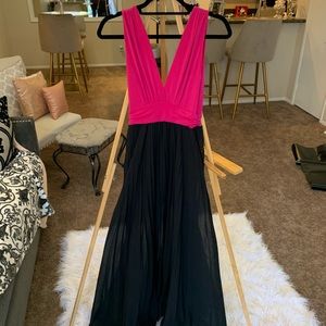 Formal floor length dress